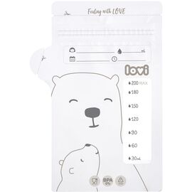 Пакет для хранения грудного молока Lovi Buddy bear 25 шт (12/208)