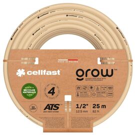 Поливочный шланг Cellfast GROW 1/2" 25 м, 4 слоя, до 27 Бар, -20…+60°C (13-501)