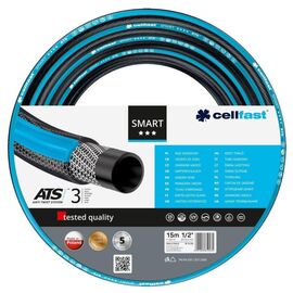 Шланг для поливу Cellfast SMART 1/2" 15м, 3 шарів, до 25 Бар, -20…+60°C (13-104)
