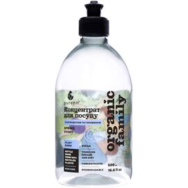 Средство для ручного мытья посуды Purenn Organic Family Spring Story с Лавандой, Календулой и Рябиной 500 мл (4751024880029)