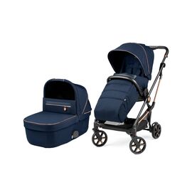 Коляска Peg-Perego 2 в 1 Vivace Blue Shine синяя (PACK-VIV2100000002)