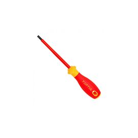 Отвертка Toptul диэлектрическая прямая шлицевая 4x100мм (1000V) VDE Pro-Plus Series (FAEF0410V4)