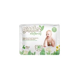 Подгузник Giggles Natural 4 Maxi 7-18 кг 30 шт (8680131206407)