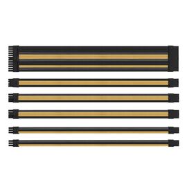 Кабель живлення SLEEVED CABLE EXTENSIONS BLACK Azza (ACAZ-001)