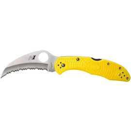 Нож Spyderco Tasman Salt 2 Serrator Yellow (C106SYL2)