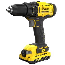 Шуруповерт Stanley FatMax, Li-lon 18V, 1.5Ah, 50 Нм, 0-400 / 1500 об/хв (SCD700C2K)