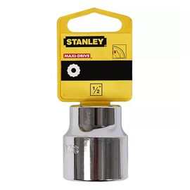 Головка торцевая Stanley 1/2"х 23мм, с двенадцатигранным профилем, метрическая (4-88-795)