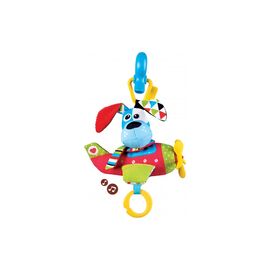 Игрушка на коляску Yookidoo Собачка пилот музыкальная (70633)