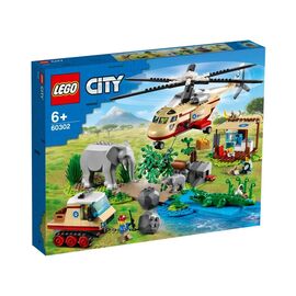 Конструктор LEGO City Операция по спасению зверей 525 деталей (60302)