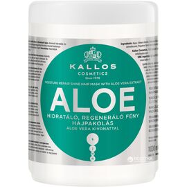 Маска для волос Kallos Cosmetics Aloe Увлажняющая с экстрактом алоэ вера 1000 мл (5998889511685)