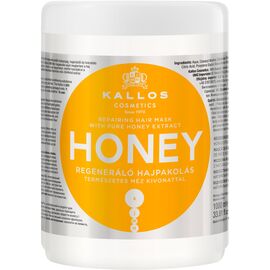 Маска для волосся Kallos Cosmetics Honey Відновлювальна з екстрактом меду 1000 мл (5998889516192)