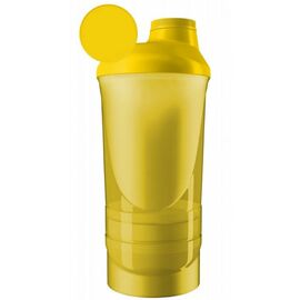 Шейкер спортивный Shaker360 Wave 600ml + 2 контейнера Yellow (Wave+Yellow)
