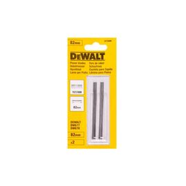 Нож сменный DeWALT для рубанка ТСТ, 82 мм, 1 пара. (DT3906)