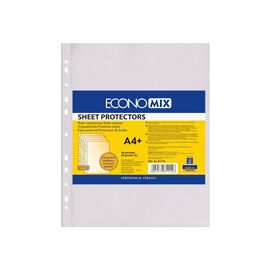 Файл Economix А4+ 40 мкм оранжевый, 20 штук (E31114)