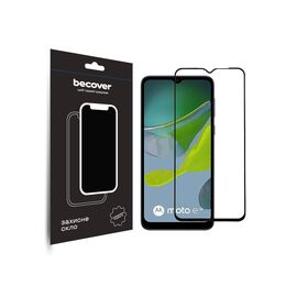 Стекло защитное BeCover Motorola Moto E13 Black (708843)