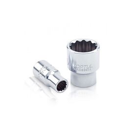 Головка торцевая Toptul 1/4" 12мм 12-гранная (BAEB0812)