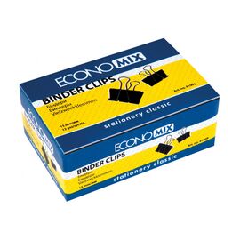 Биндер металлический Economix 15 мм 12 шт (E41009)