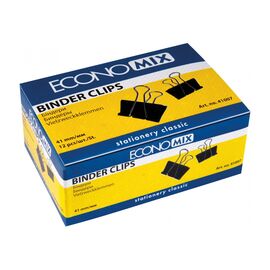 Биндер металлический Economix 41 мм 12 шт (E41007)