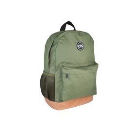 Рюкзак школьный Cool For School 40x26x16 см, 16-25 л, полиэстер, хаки (CF86459)
