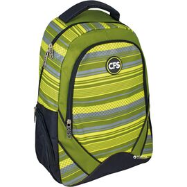 Рюкзак шкільний Cool For School 43x29x15 см, 16-25 л, поліестер, зелений (CF86491)