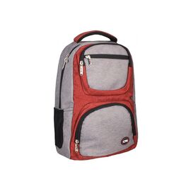 Рюкзак школьный Cool For School 44 x 30 x 17 см 22 л Унисекс Серо-красный (CF86348)