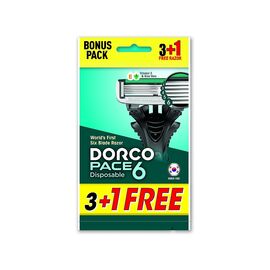 Бритва Dorco Pace 6 для мужчин 6 лезвий 4 шт. (8801038591247)