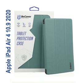 Чехол для планшета BeCover Direct Charge Pen mount Apple Pencil Apple iPad Air 4 10.9 2020/2021 Dark Green (706793)