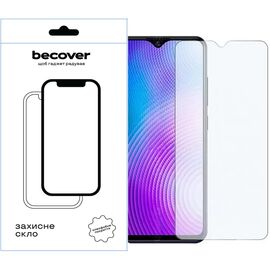 Стекло защитное BeCover Tecno Spark 10 (KI5q) 3D Crystal Clear Glass (709267)