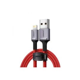 Дата кабель USB 2.0 AM to Lightning 1.0m US239 MFI Red Ugreen (US293/80635)