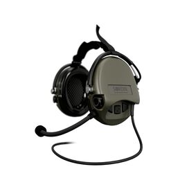 Наушники для стрельбы Sordin Supreme MIL CC Neckband Green PVC (76332-06-S)