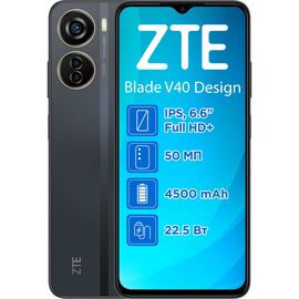 Мобильный телефон ZTE Blade V40 Design 4/128GB Black