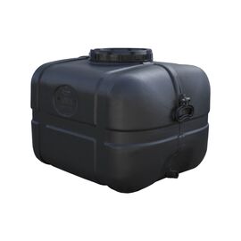 Ємність для води Пласт Бак квадратна не харчова 100 л прямокутна чорна видувна (5704)