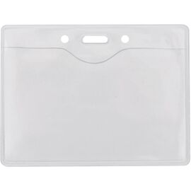 Бейдж Optima горизонтальный PVC, 108х70 мм (O45607)
