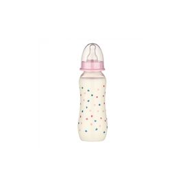 Бутылочка для кормления Baby-Nova Droplets, 240 мл, Розовый (3960075)