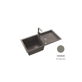 Мойка кухонная Axis Group Slide 200 Moonlight grey 50 (1.150.160.50)