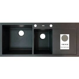 Мойка кухонная Axis Group A-Point 180 Moonlight grey 50 (1.146.141.50)