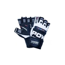 Рукавички для фітнесу Power System No Compromise PS-2700 Black/White L (PS-2700_L_Black-White)