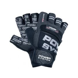 Рукавички для фітнесу Power System Power Grip PS-2800 Black L (PS-2800_L_Black)