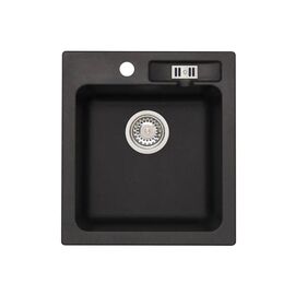 Мойка кухонная Axis Group Malibu 20 Black 10 (11A.MU020.910.00/1.102.110.10)