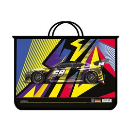 Папка - портфель Cool For School пластиковый на молнии Racing (CF30000)