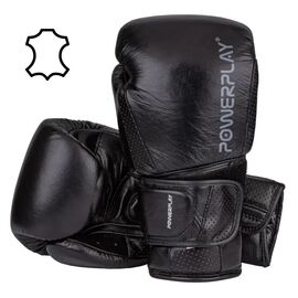 Боксерские перчатки PowerPlay 3087 Magnum Чорні 10 унцій (PP_3087_10oz_Black)