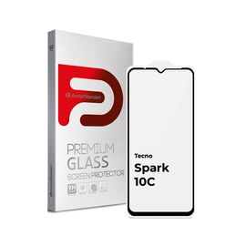 Стекло защитное Armorstandart Full Glue Tecno Spark 10С Black (ARM68936)