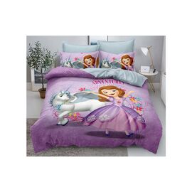 Постільна білизна ШЕМ Royal Satin Рожева принцеса підлітковий 150 х 215 (1,5 RS Kids_рожева принцеса)