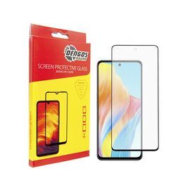 Стекло защитное Dengos Full Glue Oppo A98 5G (black) (TGFG-293)