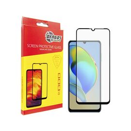 Стекло защитное Dengos Full Glue ZTE Blade V40 Vita (black) (TGFG-285)