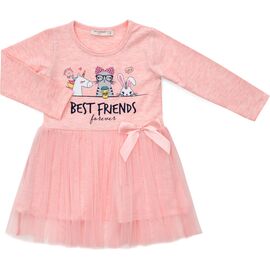 Платье POP FASHION BEST FRENDS (6796-128G-peach)