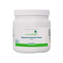Мінерали Seeking Health Магній гліцинат у порошку, 200 мг, Magnesium Glycinate Powder, 250 гр (SKH52169)