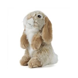 М'яка іграшка Keycraft Коричневий Вухатий Кролик 19см (6337366)
