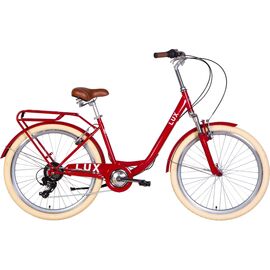 Велосипед Дорожник 26" LUX AM рама-17" 2022 Red (OPS-D-26-176)
