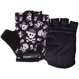 Велоперчатки PowerPlay 5454 Череп S (5454_S_Skulls)